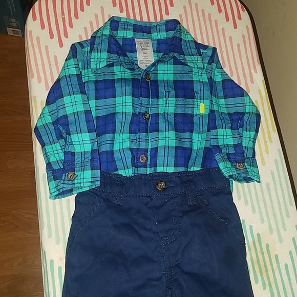 3 Mths Carter's Baby boy Outfit - Picture 1 of 3